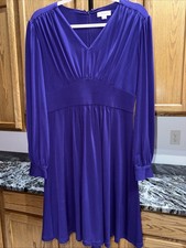 Calvin Klein Medium Purple Long Sleeve