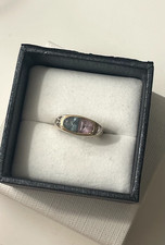 14K gold amethyst and aquamarine Moi est Toi ...