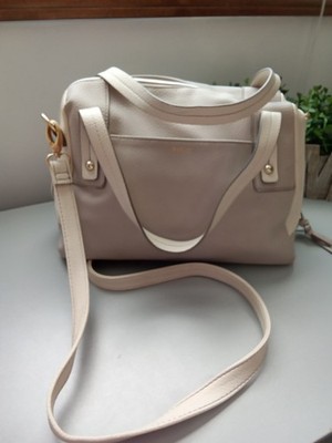 Relic by Fossil Colorblock Satchel Crossbody Bag Mushroom Cream RLH9717