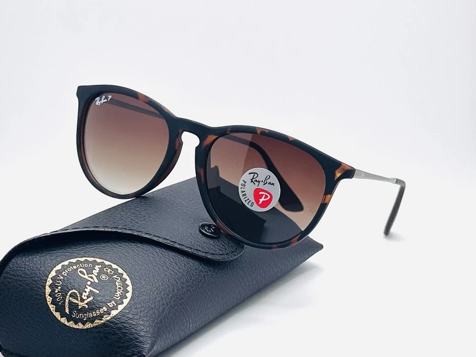 Ray Ban RB4171 Erika 54mm Unisex Polarized Sunglasses - Brown Gradient Lens - Image 2 of 4