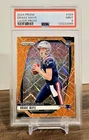 2024 PANINI PRIZM #329 DRAKE MAYE ROOKIE RC ORANGE LAZER PRIZM GRADED PSA MINT