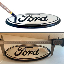 2004-2014 Ford 9 Inch Oval Logo Emblem Grille Tailgate F150 F250 F350 Silver 2004-2014 Ford 9 Inch Oval Logo Emblem Grille Tailgate F150 F250 F350 Silver