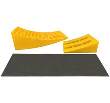 Hyper Tough Plastic Curved Level Ramp 1 Set Pack,Suitable for Vehicle Type