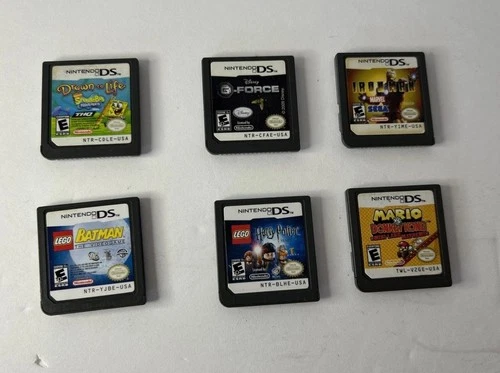 Nintendo DS Games Only Spongebob Ironman Lego Batman Harry Potter Donkey Kong