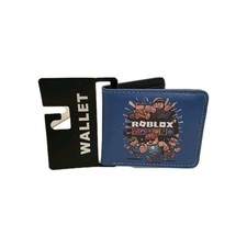 Roblox Bi-fold Wallet Coin Notes Kids Anime D32 Collectible Cartoons Serie