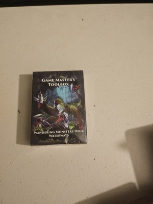 Game Masters Toolbox: Wandering Monster Deck - Waterways Brand New Sealed