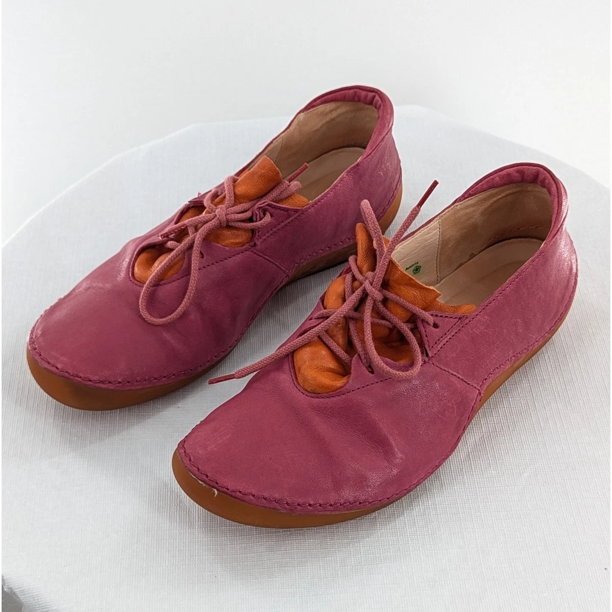 Sandales Think! Femme Cuir Marron Taille 41 Été - Occasion Très Bon État