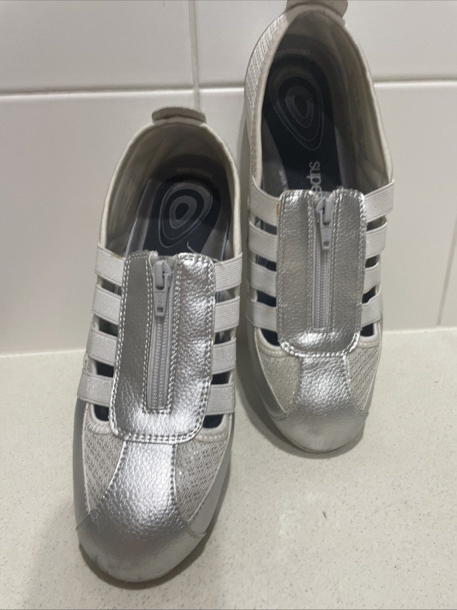 SUPERSOFT BY DIANA FERRARI Sz Scottie SILVER JEWELS MESH ELASTIC