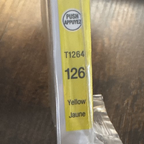Epson 126 DURA Bright Ultra 126 Ink 2-Magenta T1263, 2-Yellow T1264 Great Lot - 第 4/6 張圖片