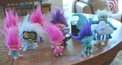 2020 Trolls World Tour Dreamworks/McDonalds Figuren x 11 Trolle