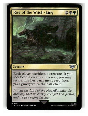 Rise of the Witch-King 221 Universes Beyond: LotR: Tales of Middle-earth MTG NM