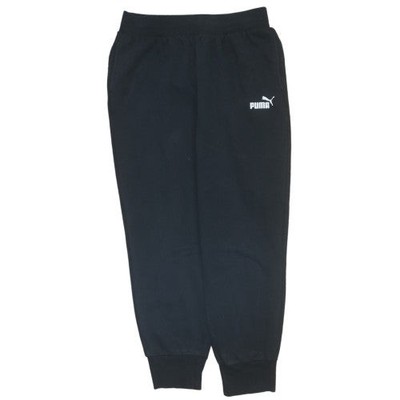 Puma Fleece Jogginghose Herren schwarz Regular Fit M
