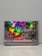 2019 Topps - Juan Soto #213 Rainbow Foil Card & Base Card