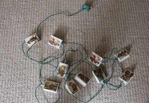 Vintage 1980s Targetti Italian Cherubs/ White Plastic Cover Corded Light String