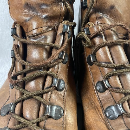 Vintage Dexter Boots Mens Size 10.5 Vibram Sole Leather Hiking 80s - Picture 7 of 19