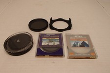 LOT 5 HOYA PROMASTER TIFFEN CONKIN 72mm 77mm Lens Filters