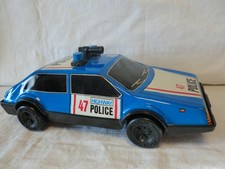 Auto Police 47 MSB Highway  Mechanische Sammlerauto Blechspielzeug DDR