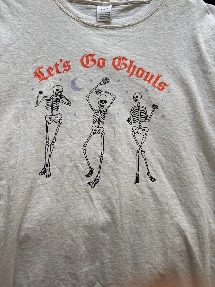 Camiseta Victoria's Secret ROSA Halloween 2024 Campus Algodón 'Let's Go Ghouls' XL Foto 4 de 4