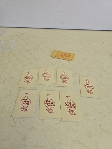 Vintage Red Goose Shoes Advertising Trading Cards - 10 Packs - Picture 15 of 21