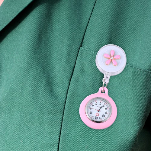 Reloj de Pecho Bolsillo Niño Mujer Médico Enfermera Accesorios Médicos - Imagen 9 de 12