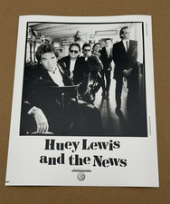 Huey Lewis and the News 1988 EMI Promo Photo Aaron Rapoport Press Print