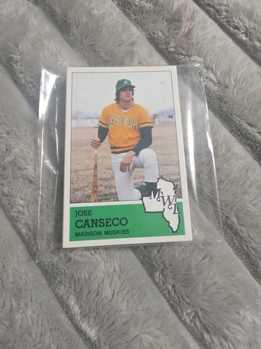 1983 Jose Canseco Rookie Madison Muskies Team Set Complete 32 Cards- nr mint