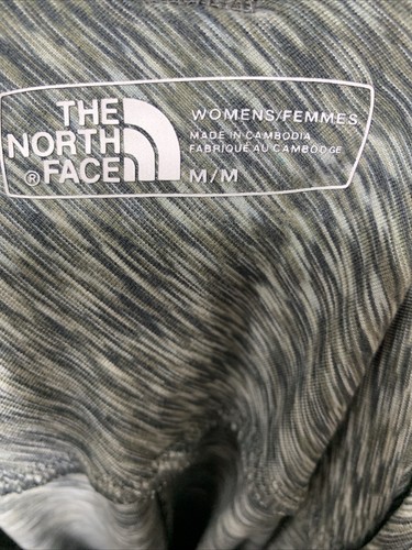 The North Face Cypress Skirt Women's Medium Gray Space Dye Hi-Low Tie Front - Picture 3 of 3
