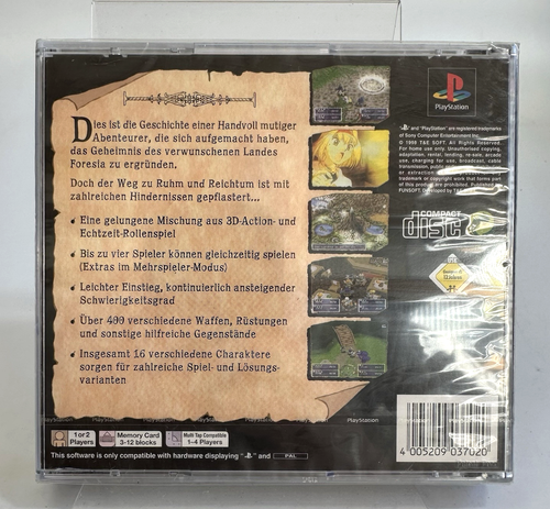 PS1 Blaze & Blade, New And Factory Sealed - German - Picture 2 of 9