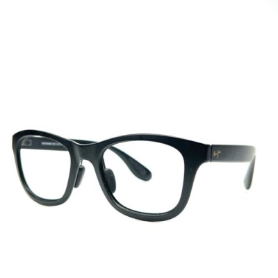 Maui Jim Hana Bay MJ434 2M Black Optical Plastic Eyeglasses Frame 51-20-146