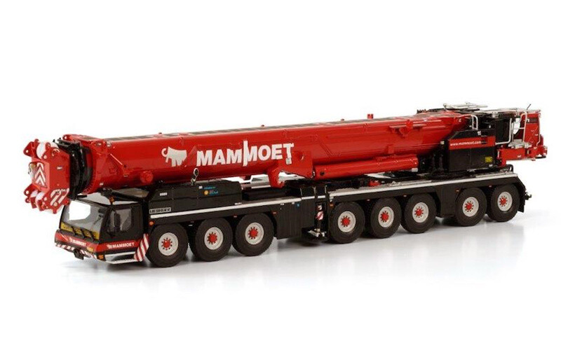 WSIMODEL1/50、LTM1650-8.1MAMMOT 1:50 for Mammoet FOR Liebherr LTM 1650-8.1 Crane Truck Pre