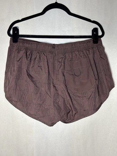 Nike Women’s Dri-Fit Run Division Tempo “Black” Training Shorts Purple Size XL - Picture 10 of 16