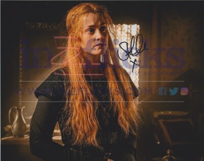 Stefanie Martini signed In Person 10x8 Foto The Last Kingdom Autogramm COA RACC