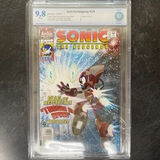 SONIC THE HEDGEHOG #128 ARCHIE COMICS 2003 CBCS 9.8 WHITE PAGES DEATH OF EVE