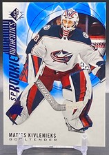 2020-21 Upper Deck SP Authentics #102 MATISS KIVLENIEKS Minnesota Wild RC Blue