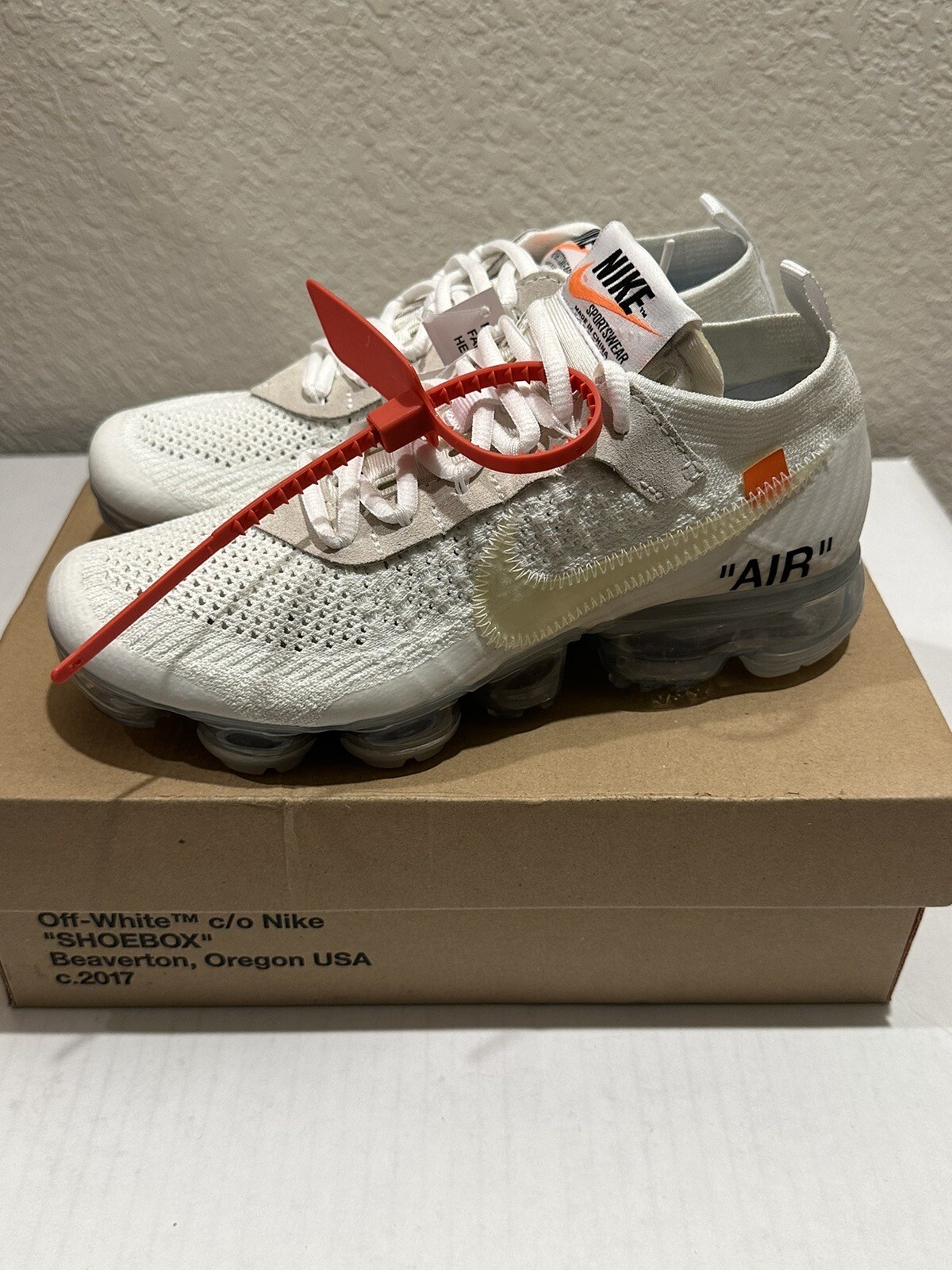 OFF WHITE X NIKE Nike Air VaporMax x OFF WHITE parte 2 (2018) AA3831 100 taglia USA 6