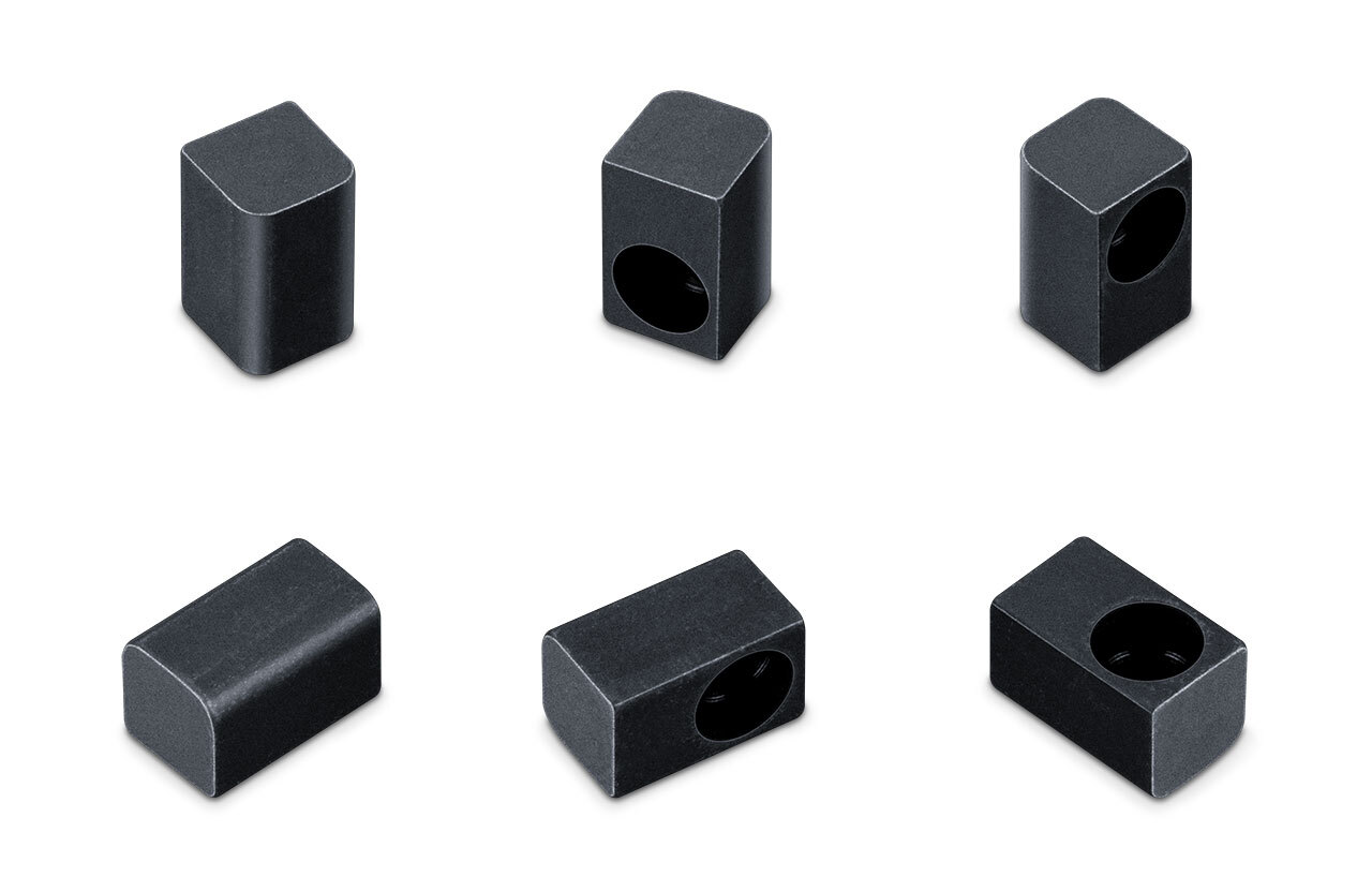Накладки для струнных замков Schaller Germany LockMeister/Floyd Rose, набор из 6 штук