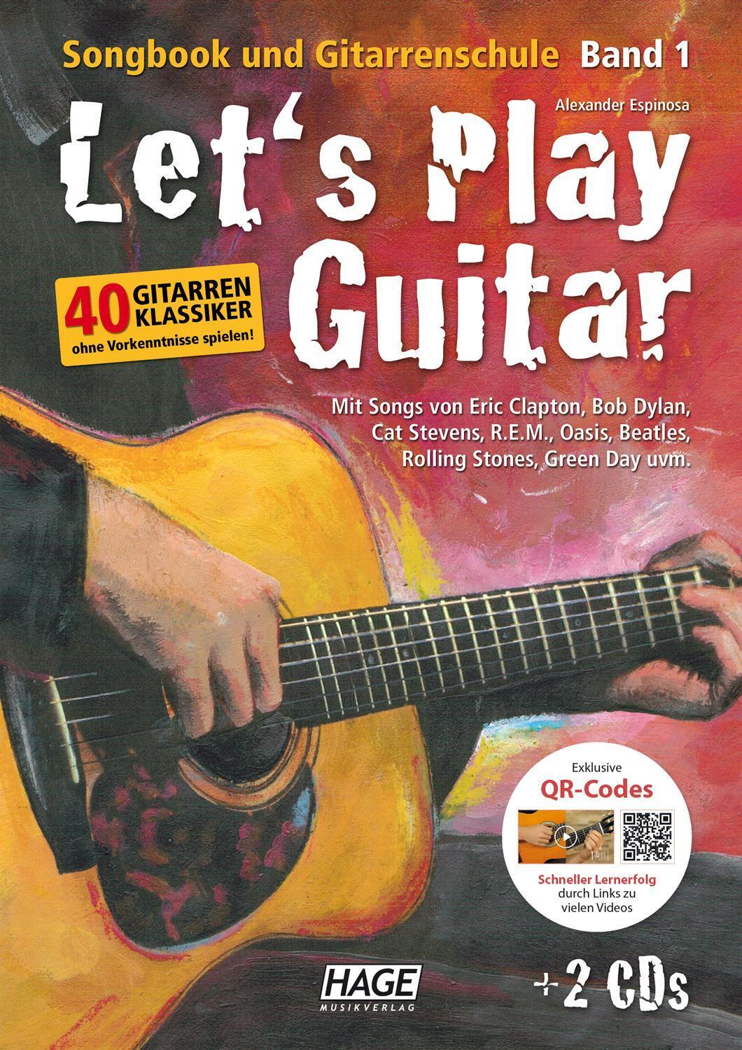 Thumbnail - Let's Play Guitar | Alexander Espinosa | Taschenbuch | Spiralbindung |