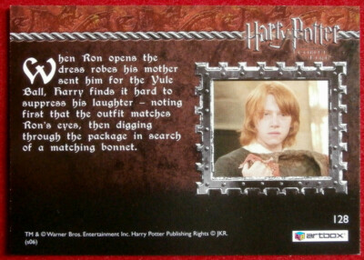 HARRY POTTER AND THE GOBLET OF FIRE Card #128 WELL, IT DOES