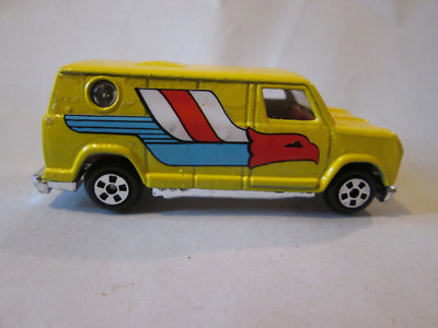 Speed Wheels Ford Chevy Van Eagle w/Decals (Super Authentic Scale Models 1/64)