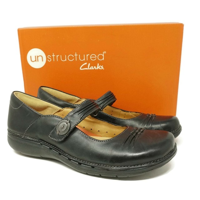 clarks mary jane shoes black