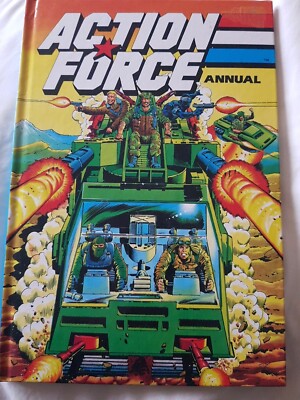 Pure nostalgia & child memories: The ACTION  FORCE annual 1989 hardback VGC