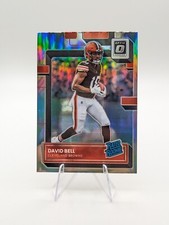 David Bell 2022 Optic Silver Holo RC #232 Browns
