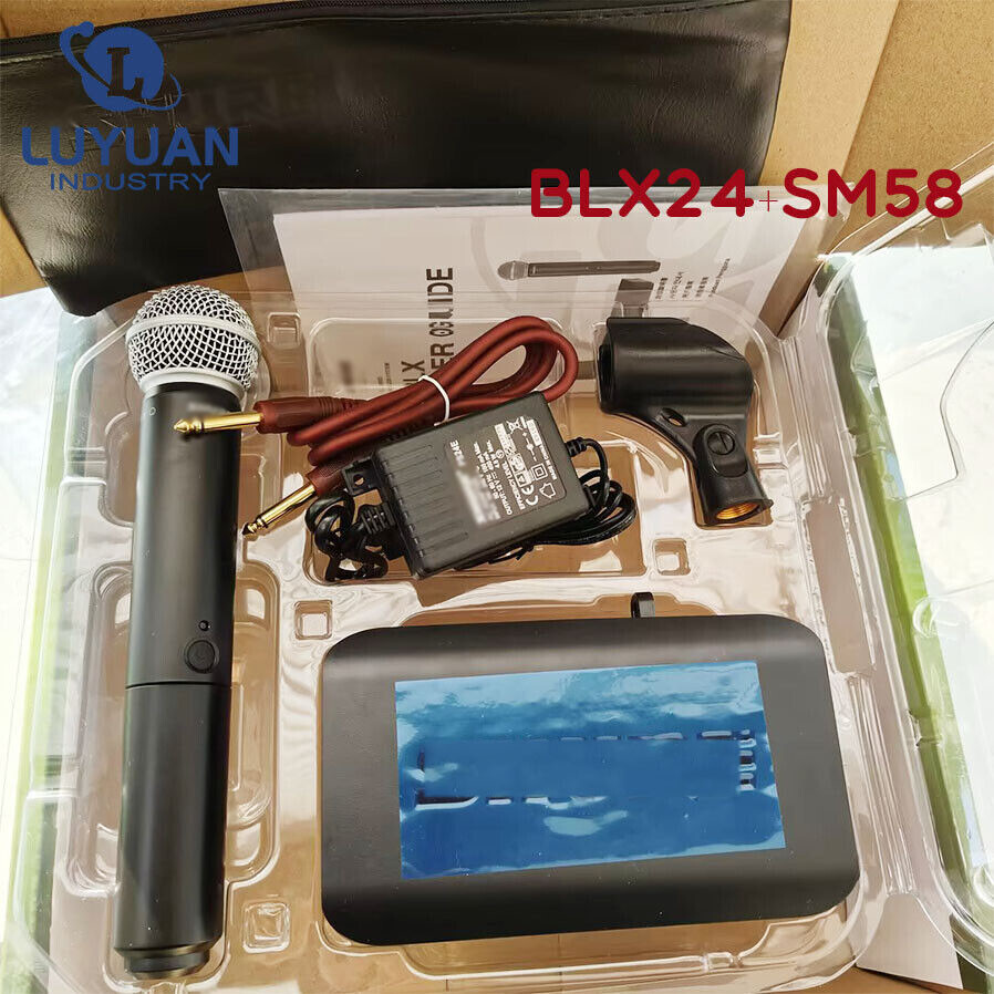 Microphone BLX24/SM58 Wireless Handheld Microphone System - H10 Band-image