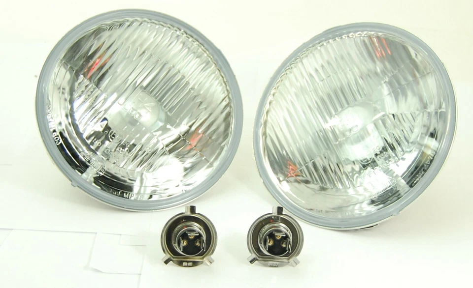 Juego de conversión de faros H4 Hella para Volkswagen Type1 Type2 Type3 Ghia Thing Foto 2 de 4