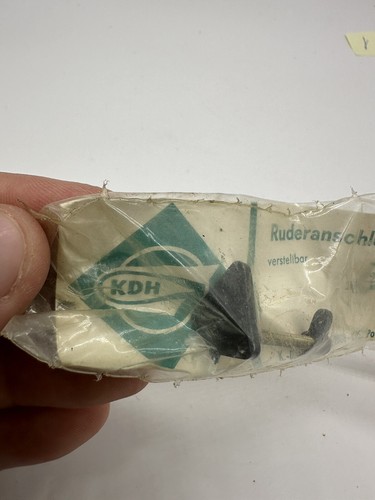 Vintage NOS KDH 296 Ruderanschlub verstellbar Made In Germany Never Used - Picture 2 of 5