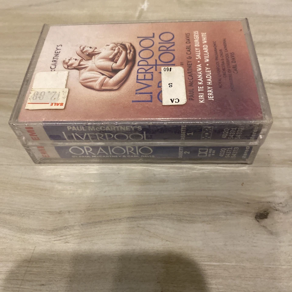 Paul McCartney Liverpool Oratorio 2 CASSETTE Tape Set NEW + Beatles Greatest LOT - Image 4 of 4