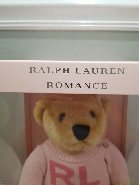 Pink Ralph Lauren Polo Teddy Bear 