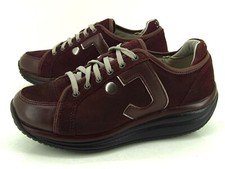 Joya Joy Dark Wine Sneaker Laufschuhe Schnürschuhe Bequem Damen Leder Gr 43