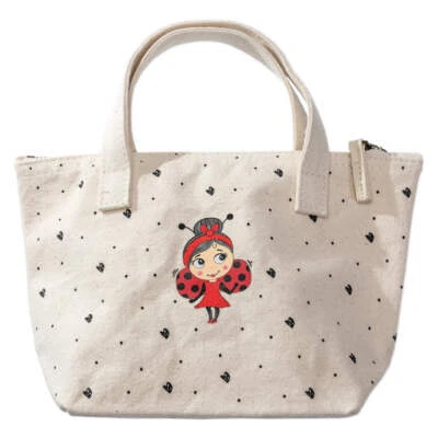 MISS NELLA Canvas Makeup Bag