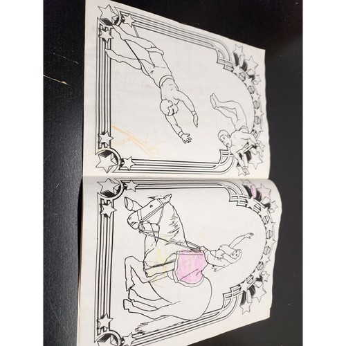 Kelly Miller 3 Ring Circus Coloring Book - Signed by Zippo & Skippy the Clowns - Picture 11 of 12
